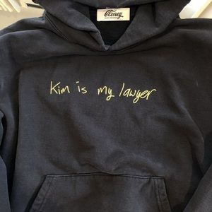 Cloney Kim Is My Lawyer Hoodie